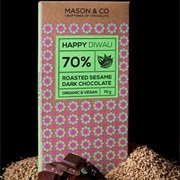 Mason &amp; Co 70% Roasted Sesame Dark Chocolate
