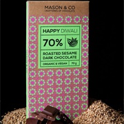 Mason & Co 70% Roasted Sesame Dark Chocolate