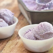 Ube Macapuno Ice Cream