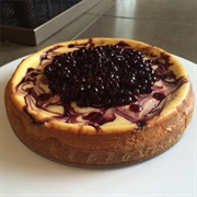 Saskatoon Berry Cheesecake