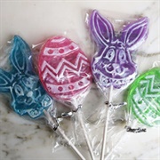 Shane Confections Bunny & Egg Lollipops