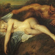 Nymph & Satyr - Watteau