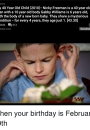 My 40 Year Old Child (2010)