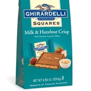 Ghirardelli Milk & Hazelnut Crisp