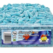 Sweetzone Fizzy Blue Raspberry Bottles
