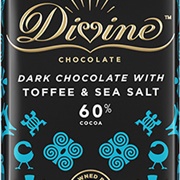 Divine Toffee & Sea Salt 60% Dark Chocolate