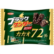 Yuraku 72% Cacao Black Thunder Mini Bars