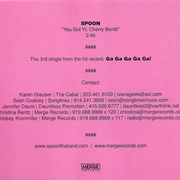 You Got Yr Cherry Bomb by Spoon