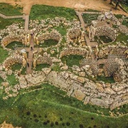 Ġgantija Megalithic Temples. Gozo, Malta