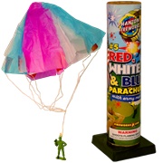 Red White & Blue Parachute