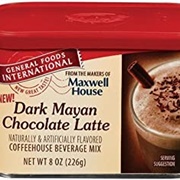 Dark Mayan Chocolate Latte
