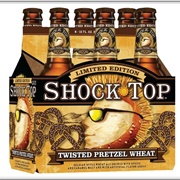 Shock Top Twisted Pretzel Wheat.