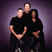 Billy Crystal, Whoopi Goldberg, & Robin Williams