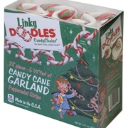 Kencraft Linky Doodles Candy Cane Garland