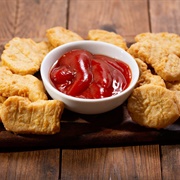 Chicken Nuggets With Ketchup