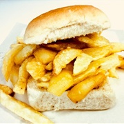 Fries in a Bun!! WTF!