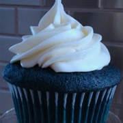 Blue Velvet Cupcake