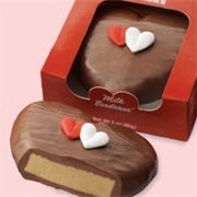 See's Milk Chocolate Bordeaux Heart