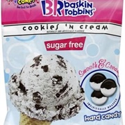 Baskin Robbins Cookies 'N Cream Hard Candy