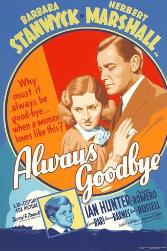 Always Goodbye (1938)