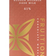 Fruition Hudson Bourbon Dark Milk 61% Chocolate Bar
