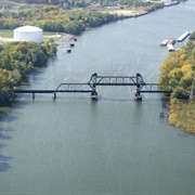 Illinois River, Peoria, Illinois