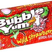 Bubble Yum Wild Strawberry