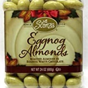 Eggnog Almonds
