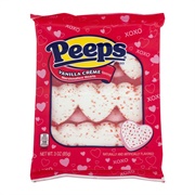 Peeps Vanilla Crème Hearts