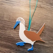 Blue Footed Booby Ornament