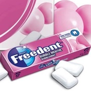 Wrigley's Freedent Bubblemint