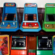 Coleco Table Top Arcade Games