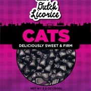 Gustaf's Dutch Licorice Cats