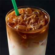 Iced Cinnamon Almondmilk MacChiato