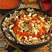 Koshari. Egypt