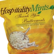 Hospitality Mints Thank You  Buttermints