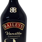 Baileys Irish Cream Vanilla Cinnamon