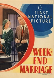Week-End Marriage (1932)