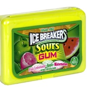 Ice Breakers Sours Gum