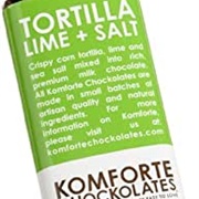 Komfrote Chockolates Tortilla Lime + Salt