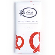Violet Chocolate Co. Salted Caramel Pretzel