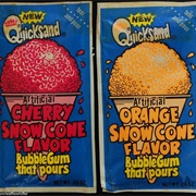 Quicksand Snow Cone Bubble Gums