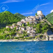 Castel Di Tora, Lazio, Italy