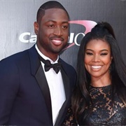 Dwayne Wade and Gabrielle Union
