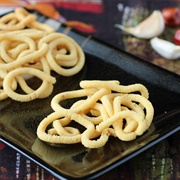 Belulli Murukku / Garlic Murukku