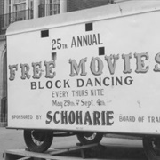 1917 Schoharie Open Air Movies