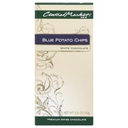 Central Market White Chocolate Blue Potato Chips