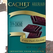 Cachet Extra Dark Belgian Chocolate 70% Cacao