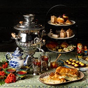 Russian Tea at the Heathman Hotel