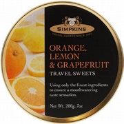 Simpkins Orange, Lemon & Grapefruit Travel Sweets